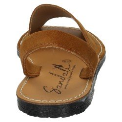 Menorquinas de Piel Sandali Serraje Cuero para Mujer modelo 969