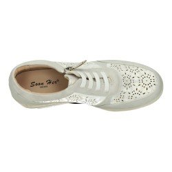 Deportiva Calada Zapatop Silver para Mujer modelo M81