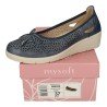 Manoletinas con Cuñ Mysoft Jeans para Mujer modelo 26M208