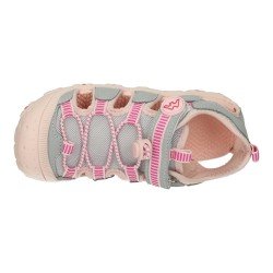 Sandalias Sport Demax Gris-Rosa para Niña modelo S1750C