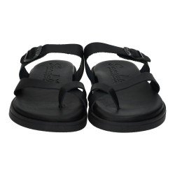 Sandalias de Piel Sandali Negros para Mujer modelo M874-T6120