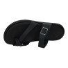 Sandalias de Piel Sandali Negros para Mujer modelo M874-T6120