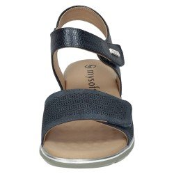 Sandalia Ajustable Mysoft Marino para Mujer modelo 25M001