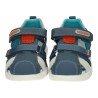 Sandalia de Piel Biomecanics Petrol para Niño modelo 262231-A556