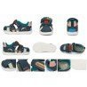 Sandalia de Piel Biomecanics Petrol para Niño modelo 262231-A556