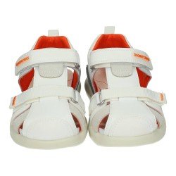 Sandalias de Piel Biomecanics Blancos para Niño modelo 262231-B050
