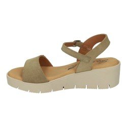 Sandalias de Piel Sandali Camel para Mujer modelo M726-T5272