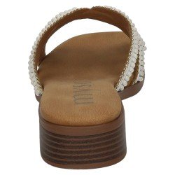 Sandalias Tacón Mysoft Blancos para Mujer modelo 26M180