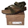 Sandaias de Piel Inter-Bios Kaki para Hombre modelo 9557-Sm