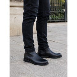 Botín de Piel Made In Spain Negros para Hombre modelo E1516.1