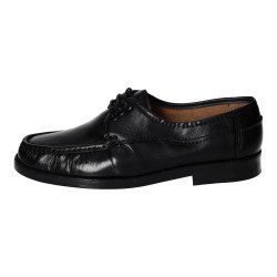 Mocasín de Piel Made In Spain Negros para Hombre modelo E111.A3
