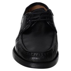 Mocasín de Piel Made In Spain Negros para Hombre modelo E111.A3