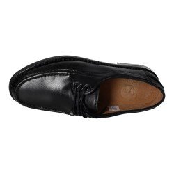 Mocasín de Piel Made In Spain Negros para Hombre modelo E111.A3