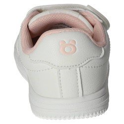 Deportiva Respetuosa Conguitos Blanco-Rosa para Niña modelo Ossh131007