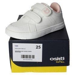Deportiva Respetuosa Conguitos Blanco-Rosa para Niña modelo Ossh131007