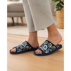 Zapatillas Flores Calzados Mariola Azules para Mujer modelo 8436043820558
