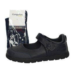 Colegial Barefoot Conguitos Marino para Niña modelo Cosh340001