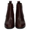 Botín de Piel 48 Horas Burdeos para Mujer modelo 625003/43