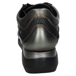 Mocasín de Piel 48 Horas Grises para Mujer modelo 620701/55
