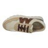 Sneakers con Cuña Mysoft Beige para Mujer modelo 25M622
