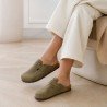 Zueco Destalonado Zapatop Kaki para Mujer modelo Y23-32