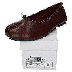 Bailarina Pata Cerdo Zapatop Marrones para Mujer modelo Hm12-1