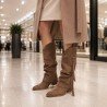 Bota Cowboy Zapatop Moka para Mujer modelo Cls-621