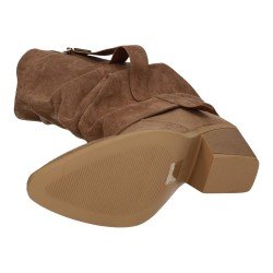 Bota Cowboy Zapatop Moka para Mujer modelo Cls-621
