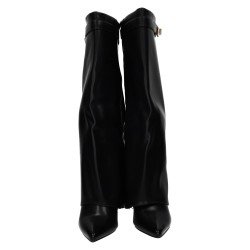Bota Tacón Cubrebota Zapatop Negros para Mujer modelo W9B-X8555-02