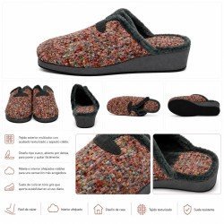 Zapatilla Cuña Garzon Multicolor para Mujer modelo 1725.594