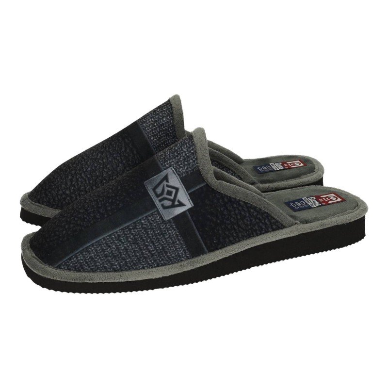 Zapatillas Trenzado Gema Garcia Grises para Hombre modelo 2402-17