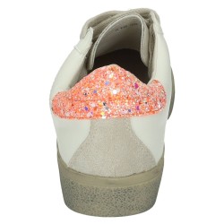 Sneakers Urbanas Made In Spain Blanco-Naranja para Mujer modelo A19