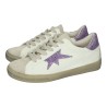 Sneakers Urbanas Made In Spain Blanco-Morado para Mujer modelo A19