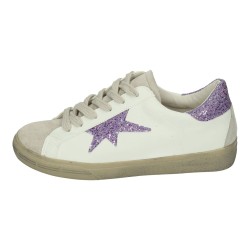 Sneakers Urbanas Made In Spain Blanco-Morado para Mujer modelo A19