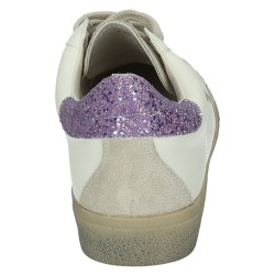 Sneakers Urbanas Made In Spain Blanco-Morado para Mujer modelo A19