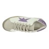 Sneakers Urbanas Made In Spain Blanco-Morado para Mujer modelo A19