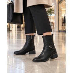 Botín Tacón Refresh Negros para Mujer modelo 176292