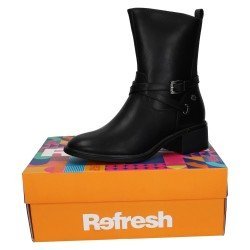 Botín Tacón Refresh Negros para Mujer modelo 176292