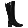 Bota Caña Alta Refresh Negros para Mujer modelo 176293