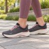 Deportiva Wide Fit Demax Gris-Rosa para Mujer modelo 7-W2310M