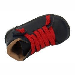 Botín Tobillero Piel D Heymar Marino para Niño modelo 8009
