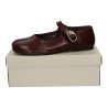 Bailarina Pata Cerdo Zapatop Burdeos para Mujer modelo Blq1722
