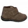 Botita Serraje Taupe D Heymar Taupe para Niño modelo 8081