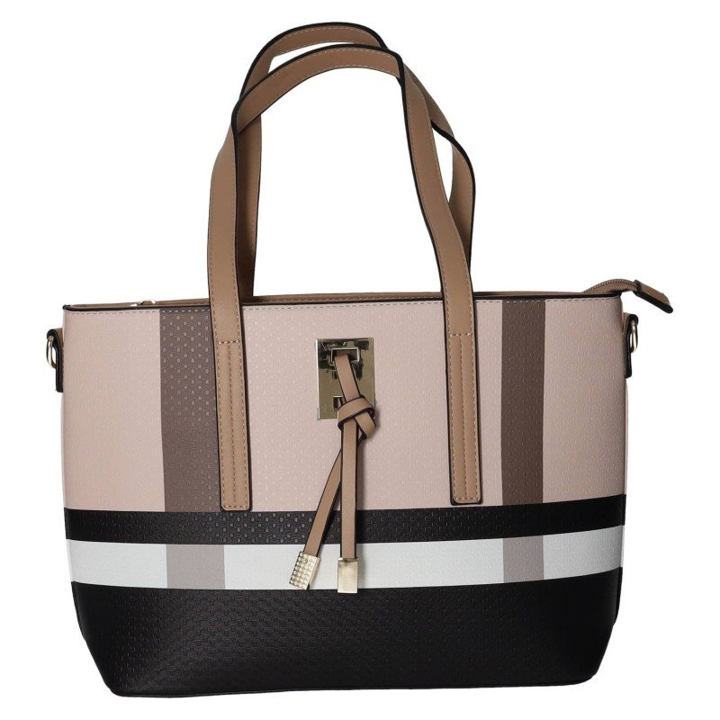 Bolso Shopper Zapatop Beige para Mujer modelo B5038 Pequeño