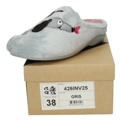 Zapatilla Xoxo Marpen Slippers Grises para Mujer modelo 426Inv25