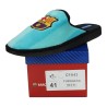 Zapatilla Fcb Marpen Slippers Turquesa para Hombre modelo Cfa43