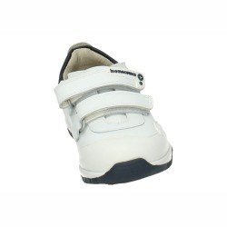 Deportivas de Piel Biomecanics Blanco-Azul para Niño modelo 182195