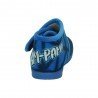Zapatilla Picapiedra Vulca-Bicha Azules para Niño modelo 1068