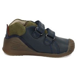 Botitas de Piel Biomecanics Azules para Niño modelo 191153