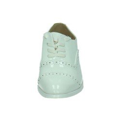 Zapatos Blancos Niño Mikelo Shoes Blancos para Niño modelo Cv-9